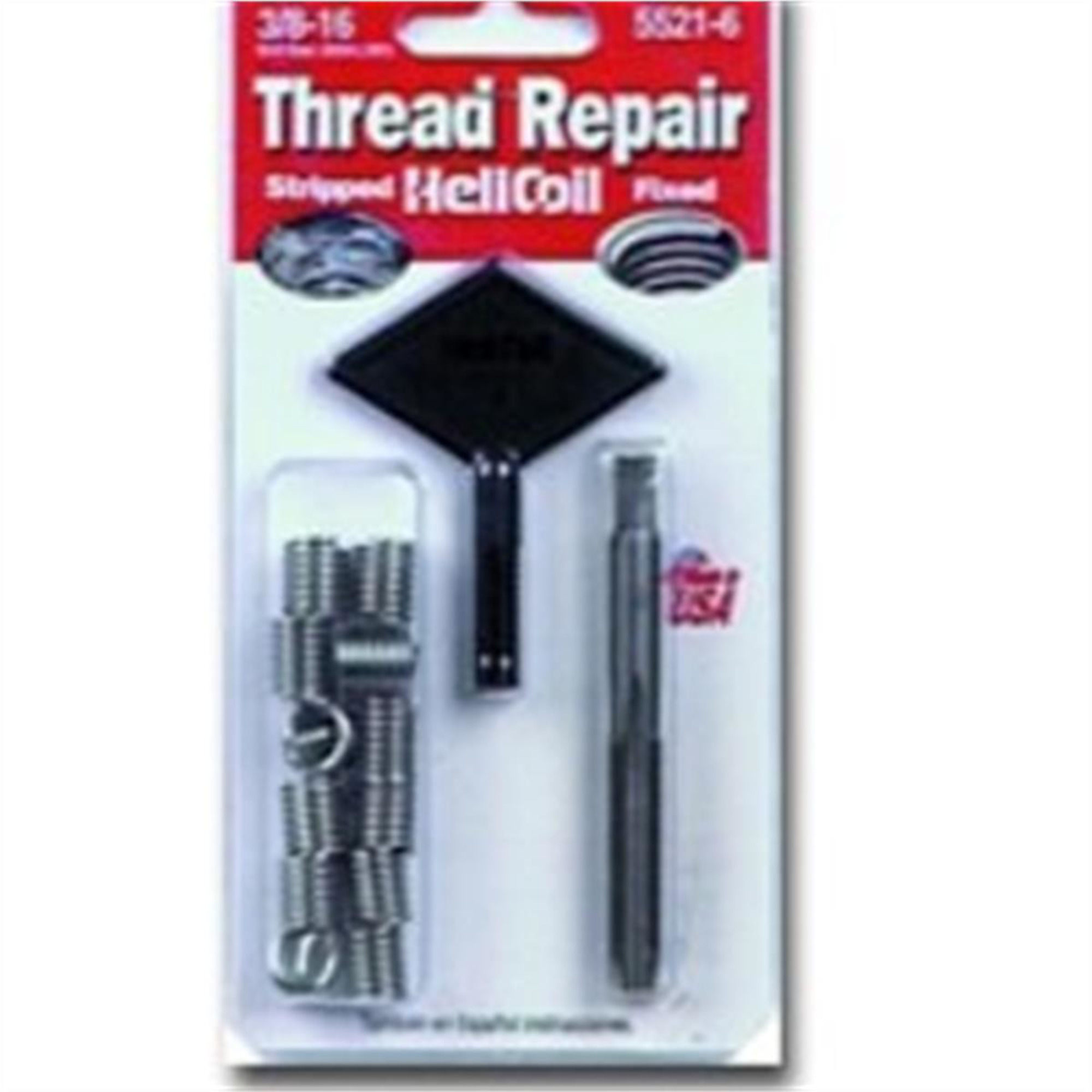 Helicoil Kit — 3/8-16, Metric, Model# HEL5521-6